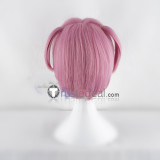 Doki Doki Literature Club Monika Long Natsuki Sayori Pink Ponytail Cosplay Wigs
