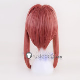 Doki Doki Literature Club Monika Long Natsuki Sayori Pink Ponytail Cosplay Wigs