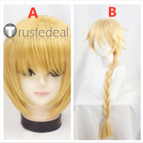 Pandora Hearts Jack Vessalius Lemon Lily Baskerville Blonde Braids Cosplay Wigs