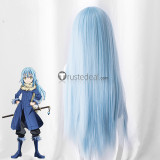Tensei Shitara Slime Datta Ken Rimuru Tempest Mikami Satoru Light Blue Ponytail Cosplay Wig
