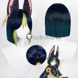 Genshin Impact Tighnari Nilou Collei Dori Nahida Fischl Blonde Pink Red Silver Green Cosplay Wigs Ears
