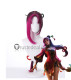 League of Legends LOL Firecracker Diana Pink Purple Styled Cosplay Wig