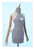 Overlord Albedo Grey Sweater Cosplay Costume