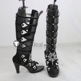 Overlord Albedo Mare Bello Fiore Brown Black Cosplay Shoes Boots
