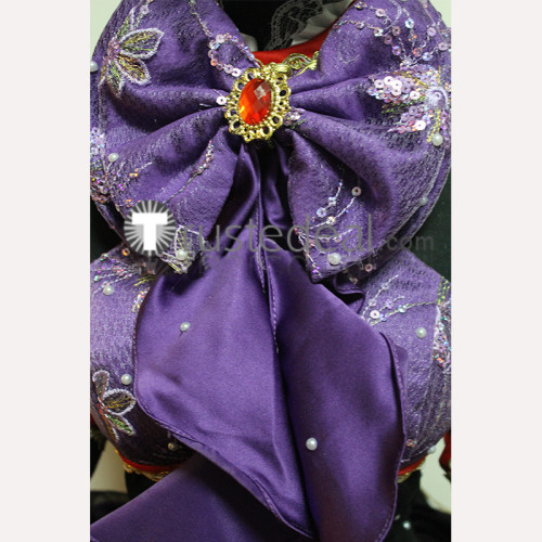 Vocaloid Sandplay Singing of Dragon Ryu no Naku Hakoniwa Yori Megurine Luka Dress Cosplay Costume