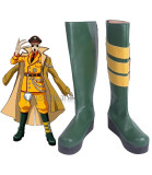 Overlord Pandora's Actor Black Green Cosplay Boots Shoes