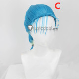 Dragon Ball Z Bulma Green Blue Cosplay Wigs