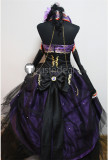 Vocaloid Sandplay Singing of Dragon Ryu no Naku Hakoniwa Yori Megurine Luka Dress Cosplay Costume