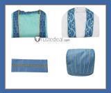 Ya Boy Kongming Zhuge Liang Blue Gown Cosplay Costume
