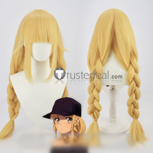 Ya Boy Kongming Eiko Tsukimi Zhuge Liang Black Blonde Cosplay Wigs