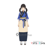Lycoris Recoil Chisato Nishikigi Takina Inoue Blue Red Uniform Kimono Cosplay Costumes