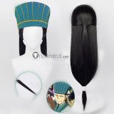 Ya Boy Kongming Eiko Tsukimi Zhuge Liang Black Blonde Cosplay Wigs