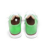 Ya Boy Kongming Eiko Tsukimi Green White Cosplay Shoes Boots