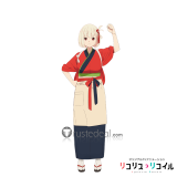 Lycoris Recoil Chisato Nishikigi Takina Inoue Blue Red Uniform Kimono Cosplay Costumes