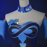 Genshin Impact Yakshas Bonanus Indarias Red Blue Cosplay Costumes