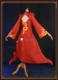 Genshin Impact Yakshas Bonanus Indarias Red Blue Cosplay Costumes