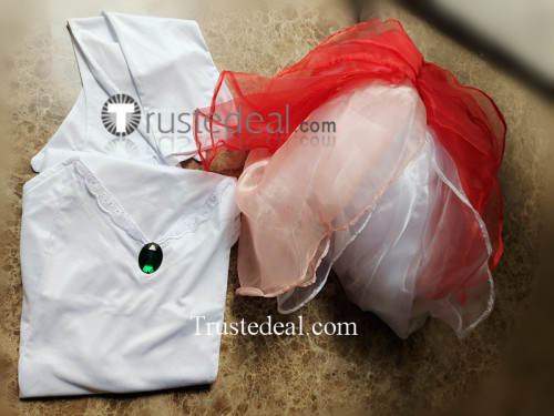 green emerald velvet dress Misty Goldeen Dress Misty Cosplay Outfit Halloween Costume – Yicosplay main image 1