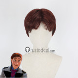 Frozen Disney Prince Hans Kristoff Bjorgman Brown Cosplay Wigs