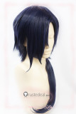 Dramatical Murder Koujaku Black Purple Cosplay Wig