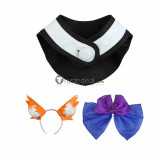 Fate Extra Fate Grand Order FGO Caster Tamamo no Mae Fox Tail Ears Cosplay Costume