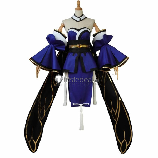 Fate Extra Fate Grand Order FGO Caster Tamamo no Mae Fox Tail Ears Cosplay Costume