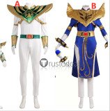 Power Rangers Battle for the Grid Chun Li Lord Drakkon Tommy Oliver Green Ranger Cosplay Costumes