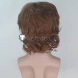 Frozen Disney Prince Hans Kristoff Bjorgman Brown Cosplay Wigs
