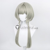 Genshin Impact Eleven Fatui Harbingers Columbina Sandrone Marionette Pantalone Arlecchino Il Dottore The Doctor Black Pink Silver Cosplay Wigs
