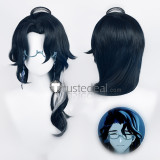 Genshin Impact Eleven Fatui Harbingers Columbina Sandrone Marionette Pantalone Arlecchino Il Dottore The Doctor Black Pink Silver Cosplay Wigs