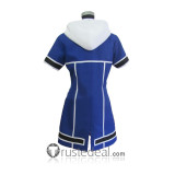 Superdimension Neptune VS Sega Hard Girls IF Blue Cosplay Costume