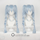 Girls Frontline PA-15 Blue Ponytails Cosplay Wigs