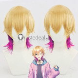 Vtuber Virtual YouTuber NIJISANJI Fuwa Minato Naruse Naru Yugo Asuma Uki Violeta Purple Blue Blonde Cosplay Wigs
