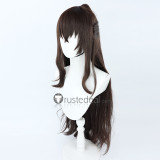Bungou Stray Dogs Osamu Dazai Genderband Female Brown Cosplay Wigs