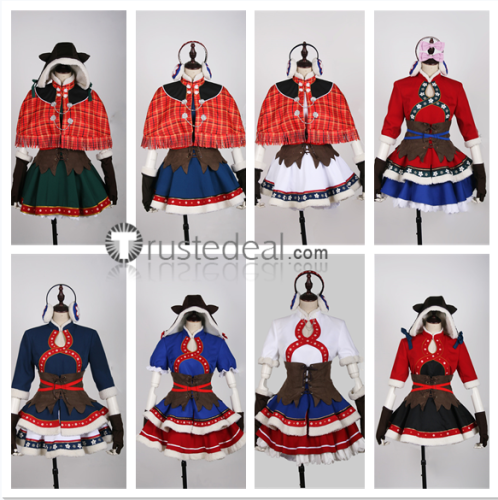 Snowy Mountain Hanayo Nozomi Umi Nico Eli Maki Kotori Honoka Rin Cosplay Costumes