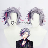 Vtuber Virtual YouTuber NIJISANJI Fuwa Minato Naruse Naru Yugo Asuma Uki Violeta Purple Blue Blonde Cosplay Wigs