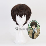 Bungou Stray Dogs Osamu Dazai Genderband Female Brown Cosplay Wigs