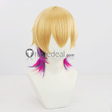 Vtuber Virtual YouTuber NIJISANJI Fuwa Minato Naruse Naru Yugo Asuma Uki Violeta Purple Blue Blonde Cosplay Wigs