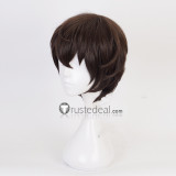 Bungou Stray Dogs Osamu Dazai Genderband Female Brown Cosplay Wigs