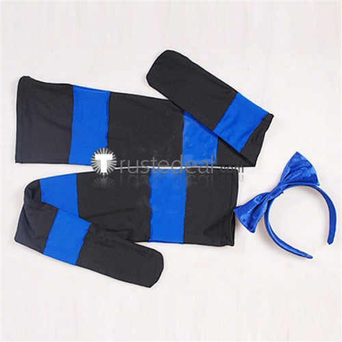 Panty & Stocking with Garterbelt Gothic Black Dress Cosplay Costume