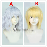 Hunter x Hunter Kurapika Neferpitou Silver Blonde Cosplay Wigs