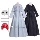 Final Fantasy XIV 14 Venat Emet-Selch Themis Hythlodaeus White Black Robes Cosplay Costumes