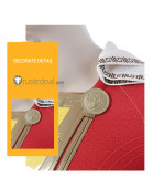 Justice League Captain Marvel Shazam Red White Cosplay Costume