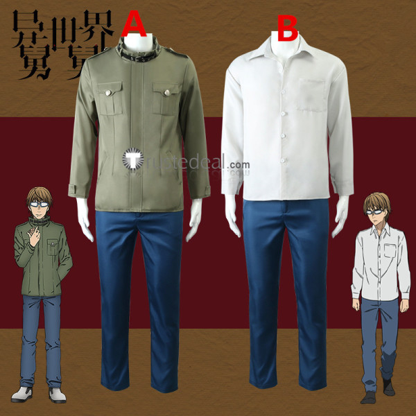 Isekai Ojisan Uncle from Another World Takafumi Takaoka Cosplay Costumes