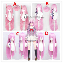 Engage Kiss Kisara Pink Cosplay Wigs