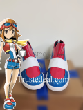 Pokemon Ranger Ben Natsuya Summer Oblivia Cosplay Shoes Boots