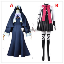 Engage Kiss Kisara Sharon Holygrail Blue Cosplay Costumes