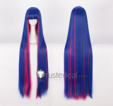 Panty & Stocking with Garterbelt Stocking Blue Pink Wig(100cm)