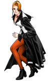 The King Of Fighters Mature White Black Cosplay Costume