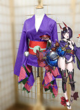 Fate Grand Order FGO Assassin Shuten Douji Purple Kimono Cosplay Costume