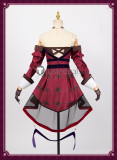 Vtuber Virtual YouTuber NIJISANJI EN Hyakumantenbara Salome Red Cosplay Costume